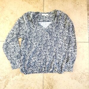 Loft Leopard Print Blouse